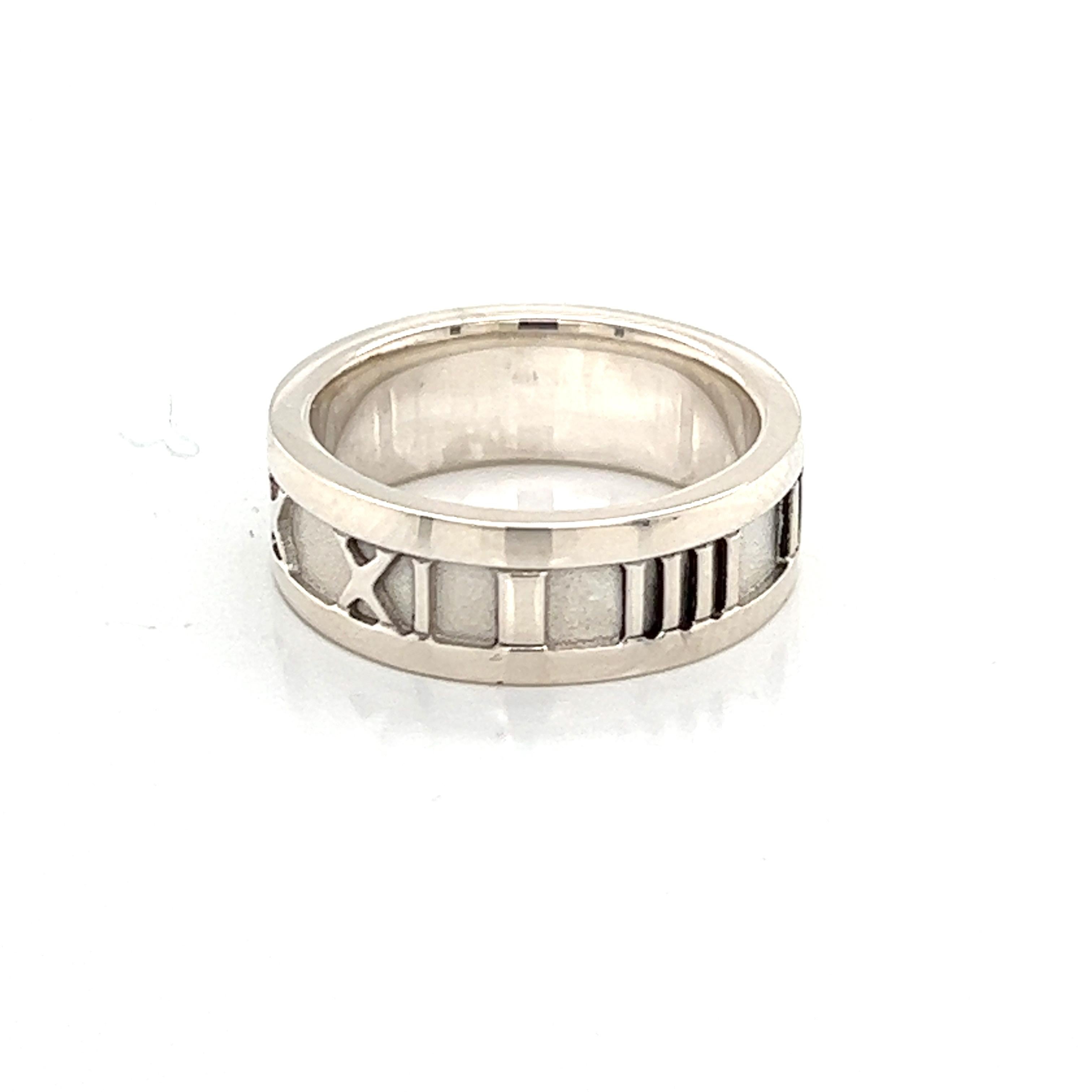 Tiffany & Co. Nachlass-Ring aus Sterlingsilber, 5,2 Gramm im Angebot 5