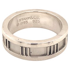 Tiffany 
Co. Estate Sterling Silver Ring, 5.42 Grams