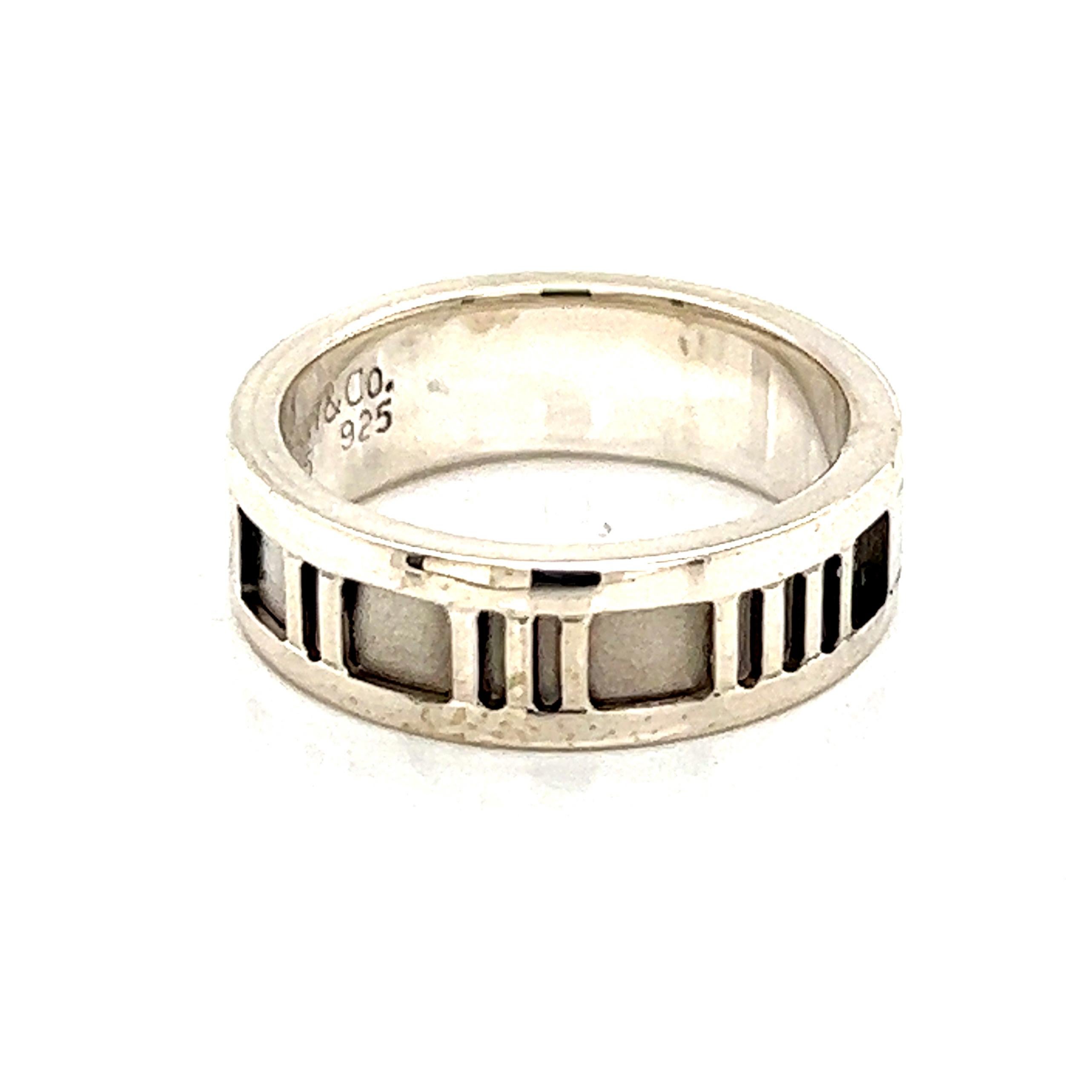 Tiffany & Co. Nachlass-Ring aus Sterlingsilber, 4,9 Gramm Herren im Angebot