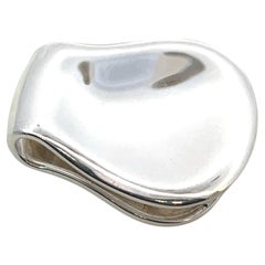 Tiffany & Co Estate Thumb Print Geldklammer aus Sterlingsilber 17 Gramm