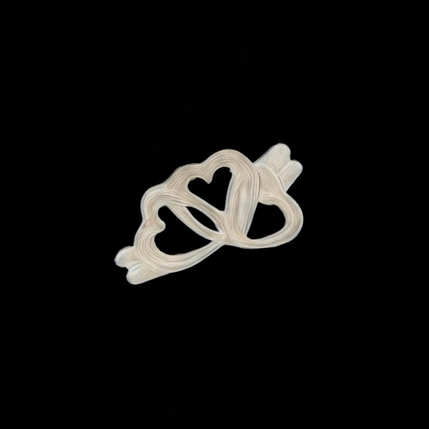Tiffany & Co Nachlass Dreifacher Herzring Größe 6 Sterlingsilber 2,2 Gramm im Angebot 3