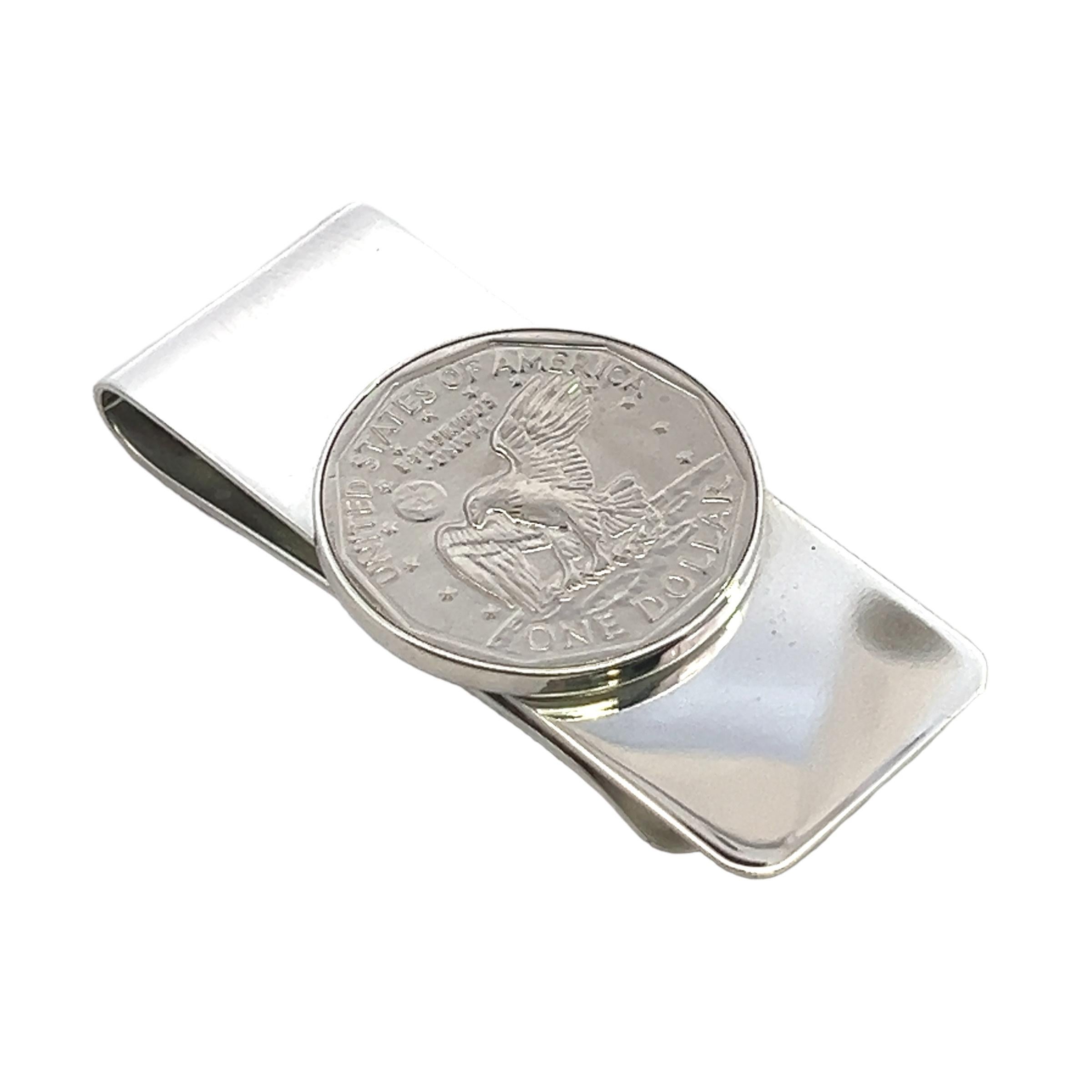 Tiffany & Co Nachlass US Ein-Dollarmünze Geld-Clip-Silber von Tiffany & Co im Angebot 2