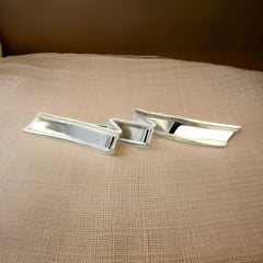 Tiffany & Co Estate Wave Brooch Sterling Silver 5 Grams