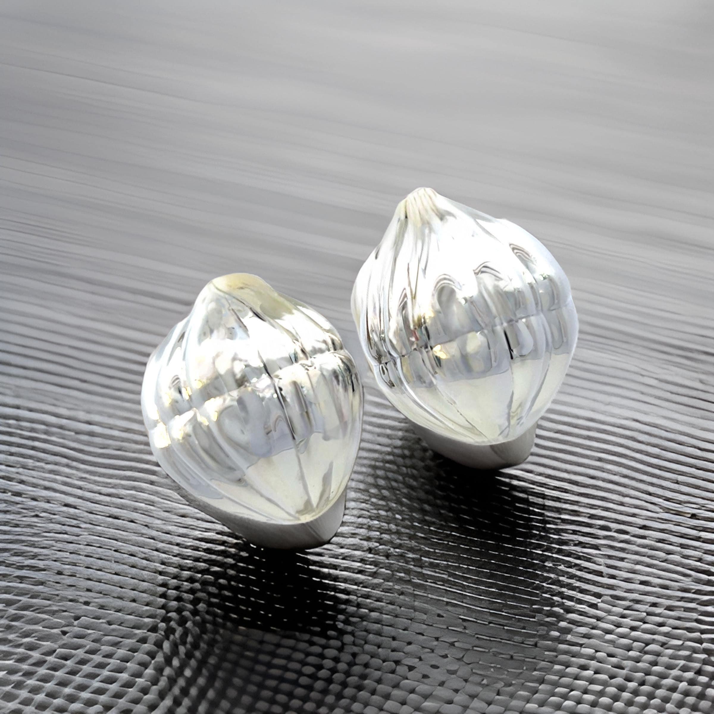 Tiffany & Co. Estate XL Orecchini a clip in argento Sterling in vendita 7