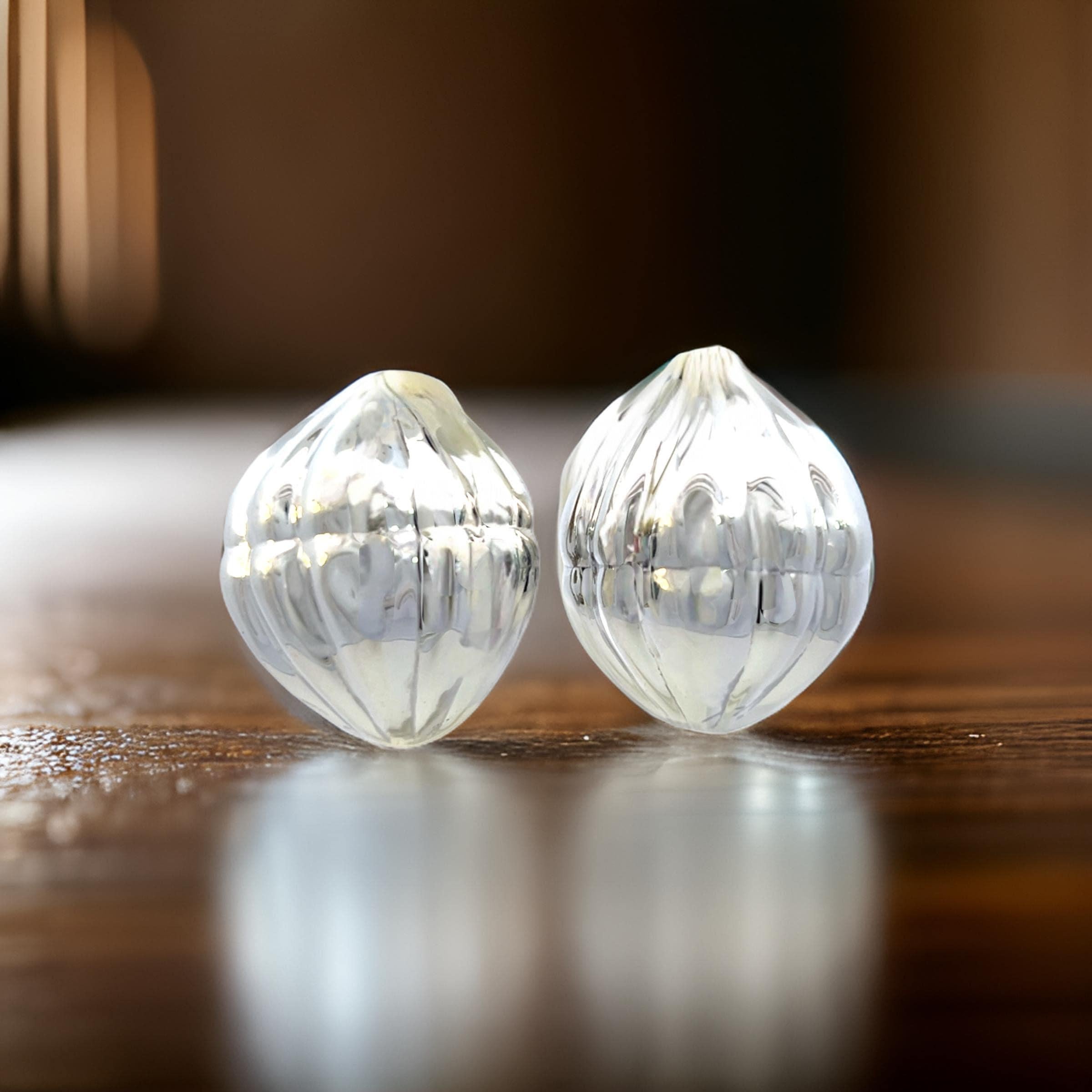 Donna Tiffany & Co. Estate XL Orecchini a clip in argento Sterling in vendita