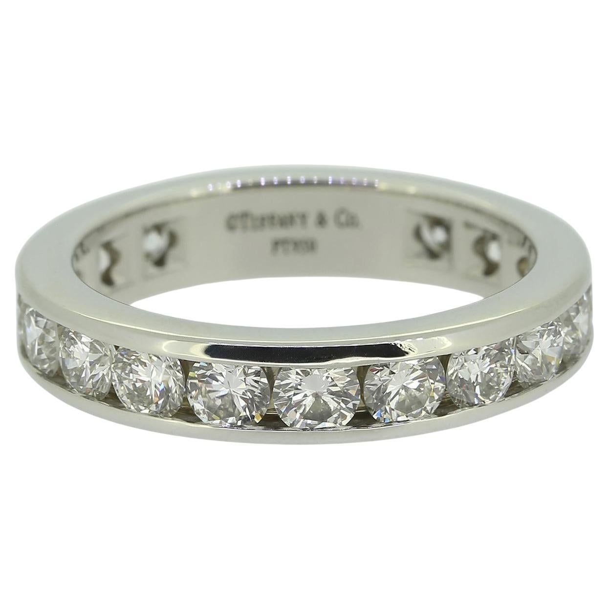 Tiffany & Co. Anillo de eternidad talla J 1/2 (49,5)