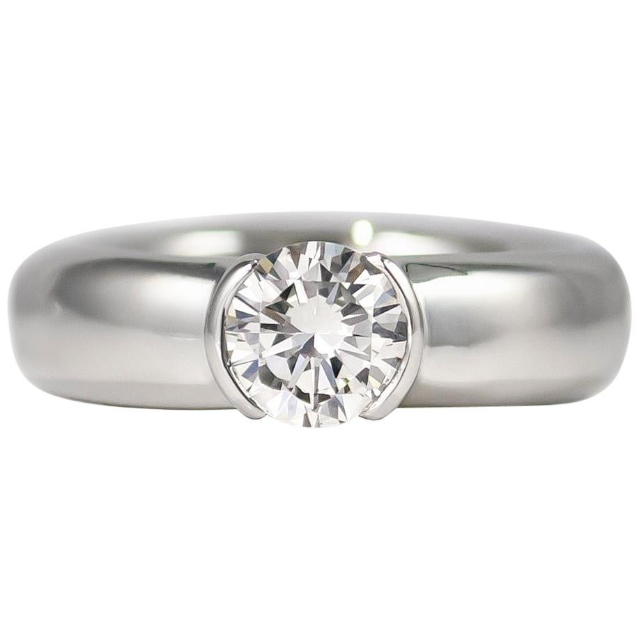 Tiffany & Co. Etoile 0.75 Carat Brilliant Round Solitaire Engagement Ring