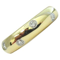 TIFFANY & Co. Etoile Bague en or 18K avec diamant 4mm 4