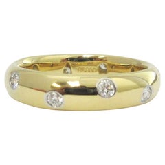 TIFFANY & Co. Etoile Anillo de oro de 18 quilates con diamantes de 4 mm 5