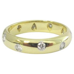 TIFFANY & Co. Etoile Anillo de oro de 18 quilates con diamantes de 4 mm 5