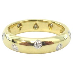 TIFFANY & Co. Etoile Bague en or 18K avec diamant 4mm 6