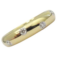 TIFFANY & Co. Anillo Etoile de oro de 18 quilates con diamantes de 4 mm 6,5