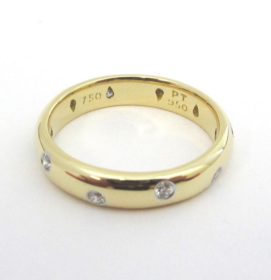 Donna TIFFANY & Co. Anello Etoile in oro 18 carati con diamante 4 mm 8,5 in vendita