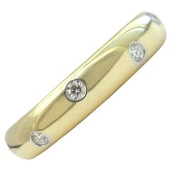 TIFFANY & Co. Anello Etoile in oro 18 carati con diamante 4 mm 8,5