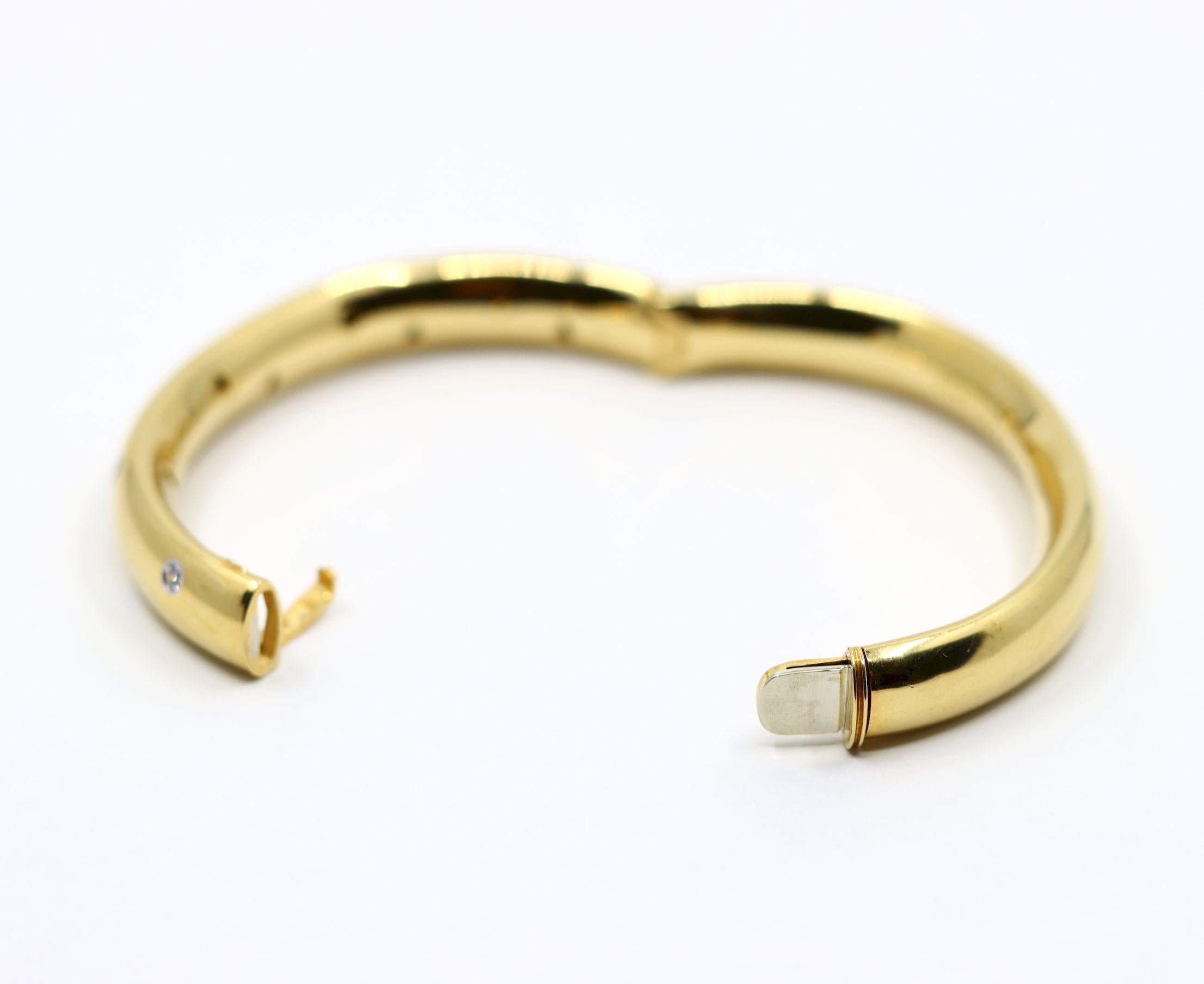 Tiffany & Co. Bracciale Etoile in oro 18 carati e platino con diamante in vendita 6
