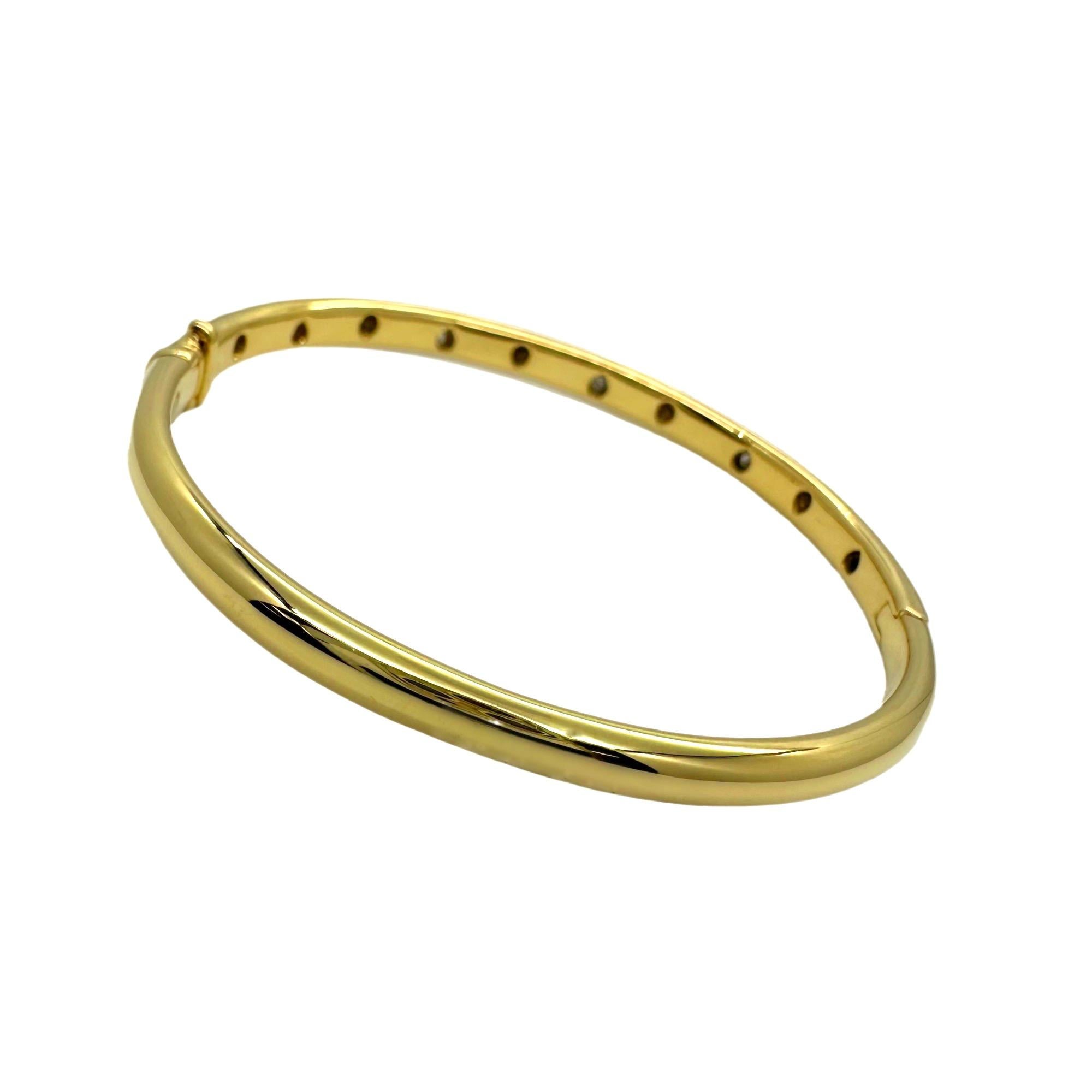 Tiffany & Co ETOILE Armreif aus 18 Karat Gelbgold und Platin mit Diamanten im Zustand „Gut“ in San Diego, CA