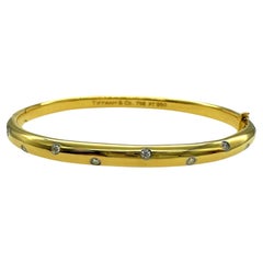 Tiffany & Co. Bracciale ETOILE in oro giallo 18 carati con diamanti e platino