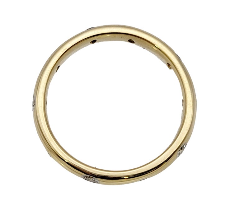 Tiffany and Co. Etoile .22 Carat Round Brilliant Diamond Band Ring in ...