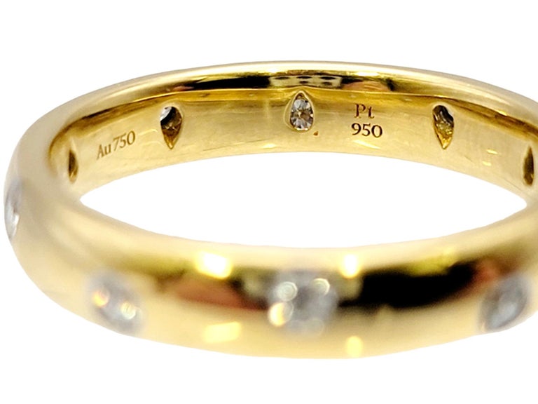 Tiffany and Co. Etoile .22 Carat Round Brilliant Diamond Band Ring in ...