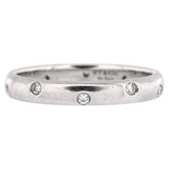 Tiffany & Co. Anello Etoile in platino con diamanti 3 mm