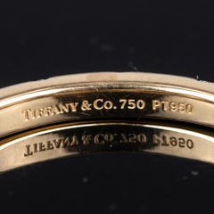 Tiffany & Co. Bracelet jonc « Étoile Diamond » en or jaune 18 carats