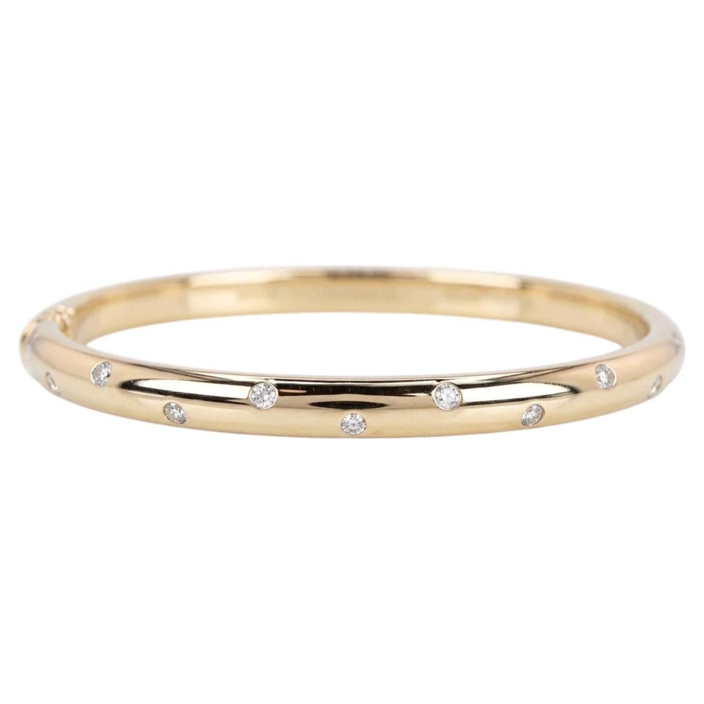 Tiffany & Co. Pulsera tipo brazalete Etoile Diamond de oro amarillo de 18 quilates