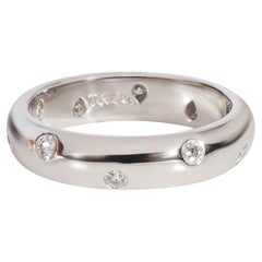 Tiffany & Co. Etoile Diamantband aus 950 Platin mit 0,22 Karat Diamanten