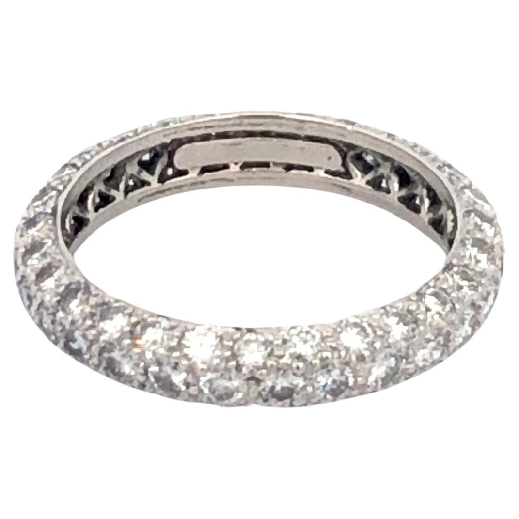 Tiffany & Co. Etoile Diamond Ring Platinum For Sale