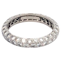Vintage Tiffany & Co. Etoile Diamond Ring Platinum