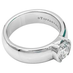 Tiffany & Co. Bague Etoile PT950 1,27 carat diamant rond E VVS1