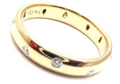 Tiffany & Co. Etoile Diamond Yellow Gold Platinum Band Ring