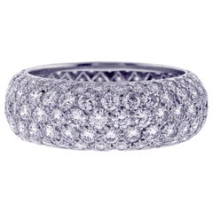Tiffany & Co. Etoile Five-Row Diamond Band Ring
