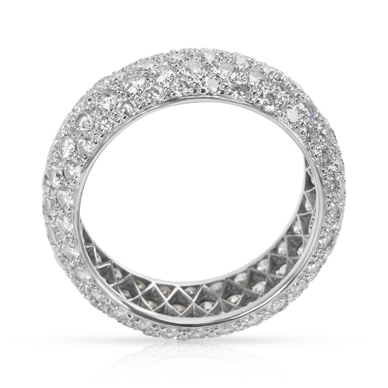 Tiffany and Co. Etoile FiveRow Pave Diamond Band in