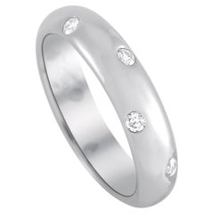 Tiffany & Co. Etoile Platinum 0.15 ct Diamond Band Ring