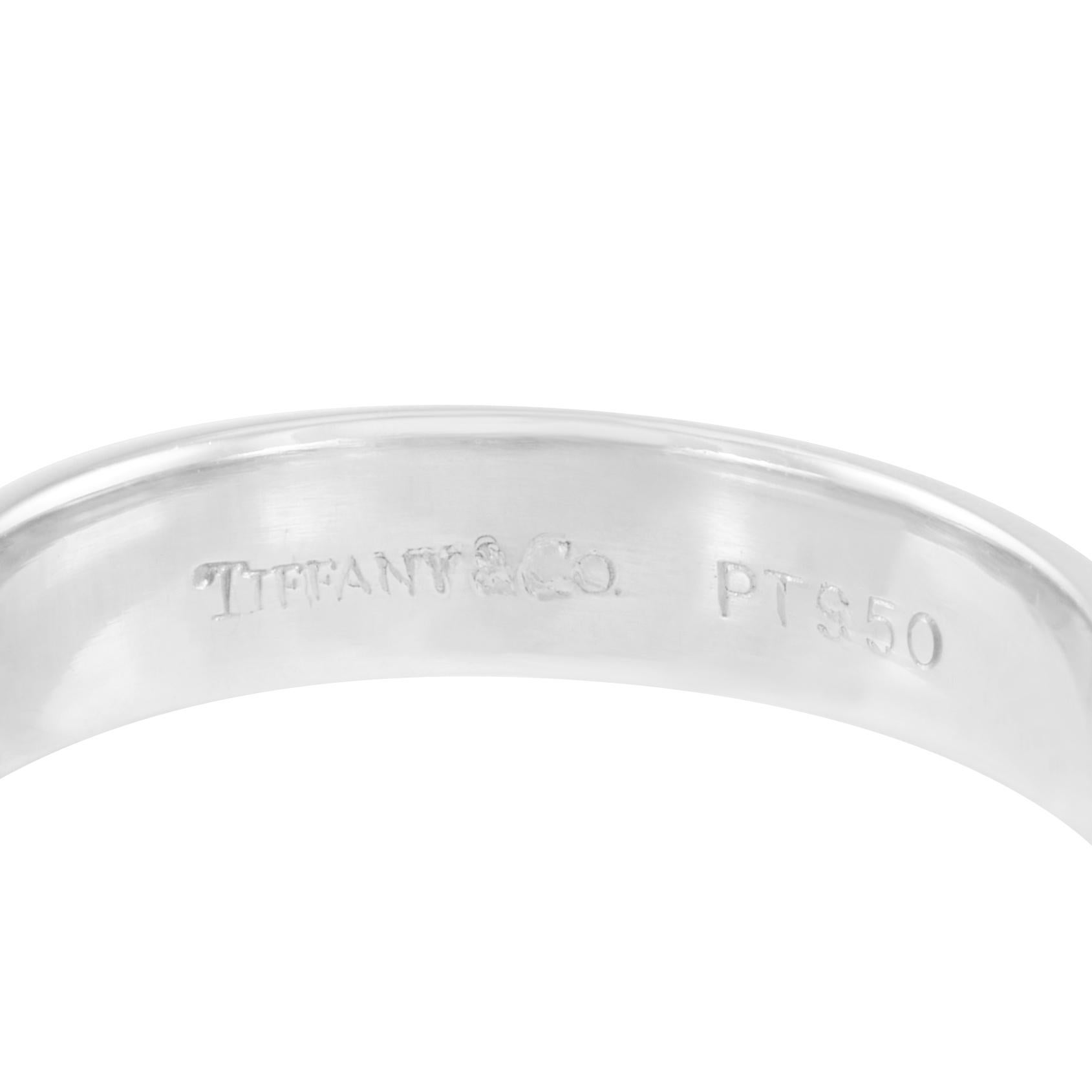 Women's Tiffany & Co. Etoile Platinum 0.19 Ct Diamond Solitaire Ring