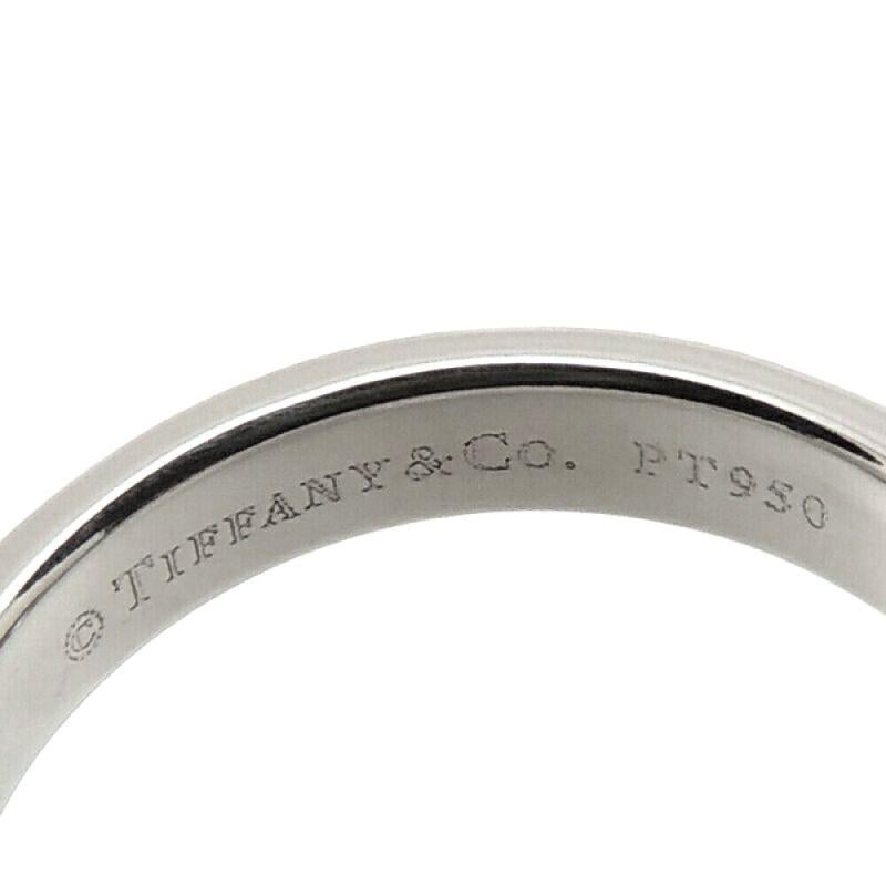TIFFANY & Co. Anello di fidanzamento con diamante solitario Etoile in platino da 0,20 carati 4,75 In condizioni ottime in vendita a Los Angeles, CA