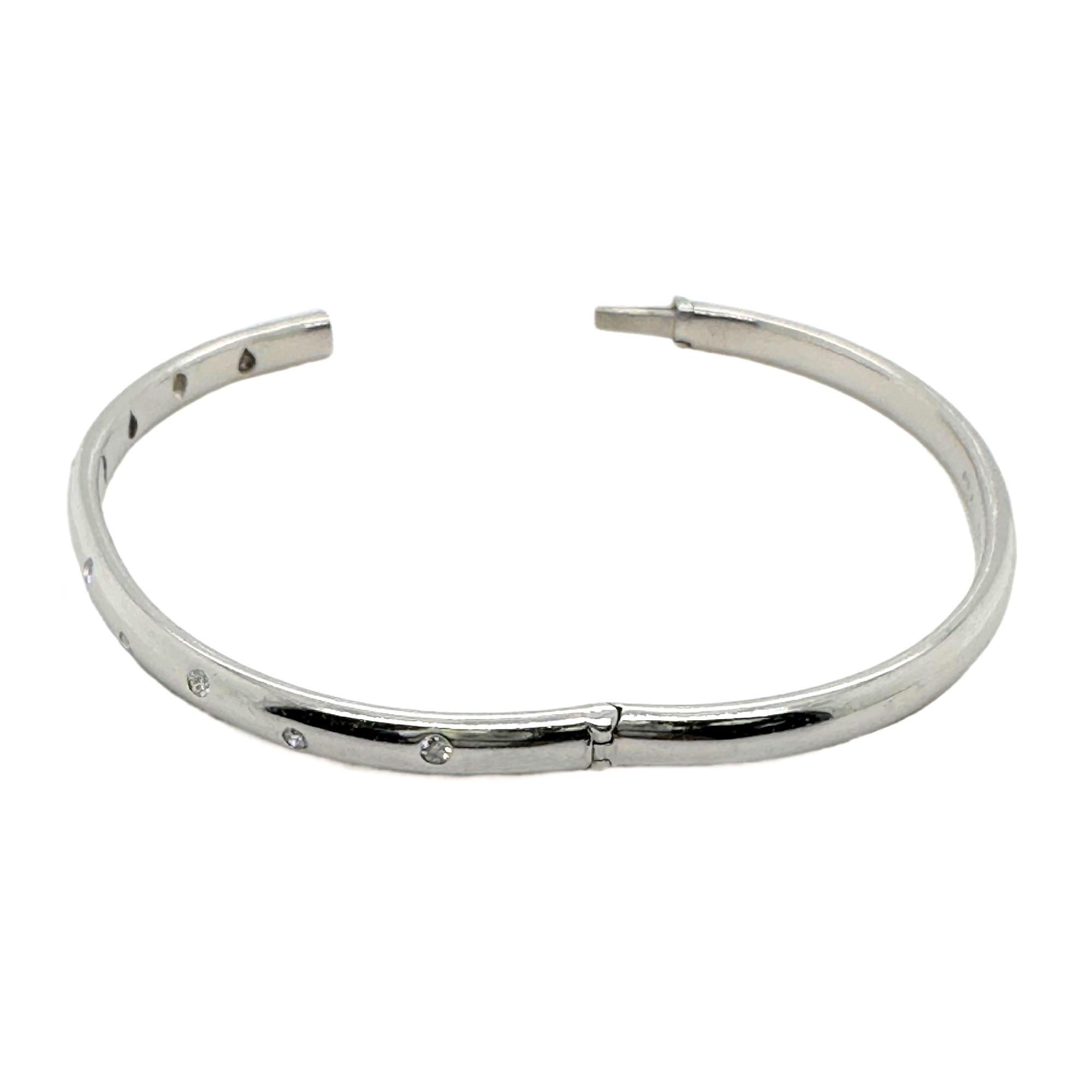 Tiffany & Co. Platin-Armreif von Etoile mit Diamanten für Damen oder Herren