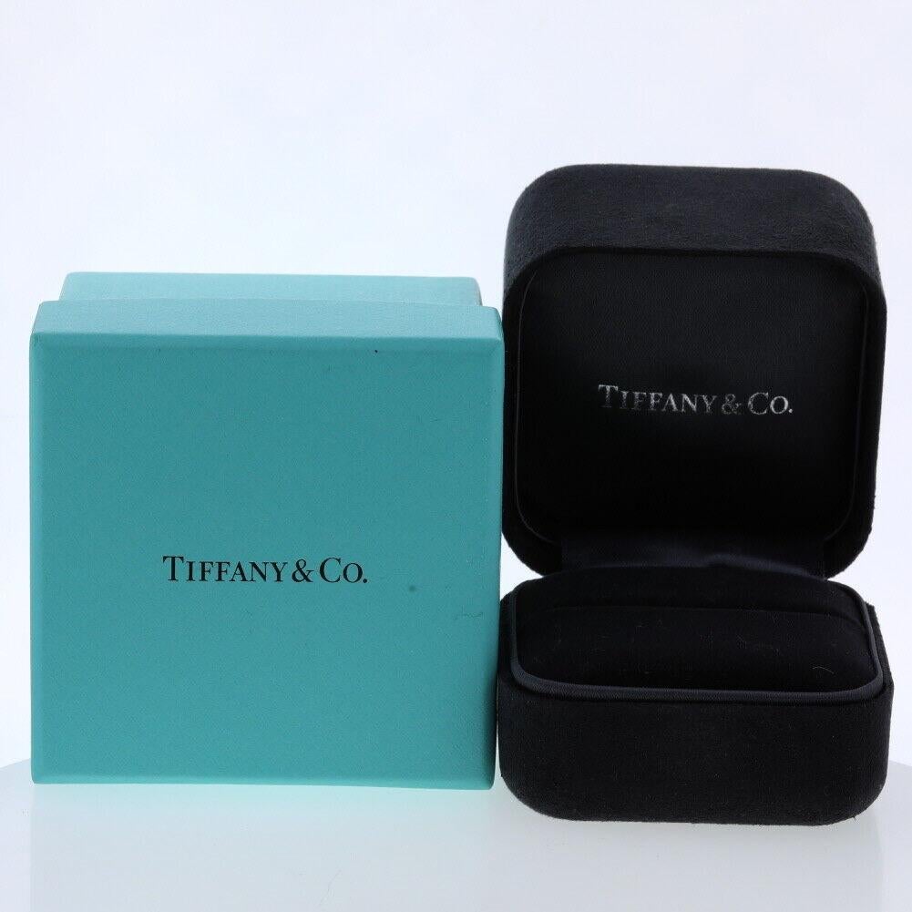 TIFFANY & Co. Etoile Platin-Diamant-Ring mit 3 mm Bandring 10,5 2