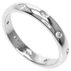 TIFFANY & Co. Anello Etoile in platino con diamante da 3 mm 4.5