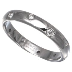 TIFFANY 
Co. Anello Etoile in platino con diamante da 3 mm 5