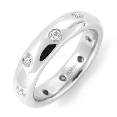 TIFFANY & Co. Anello Etoile in platino con diamante da 4 mm 4