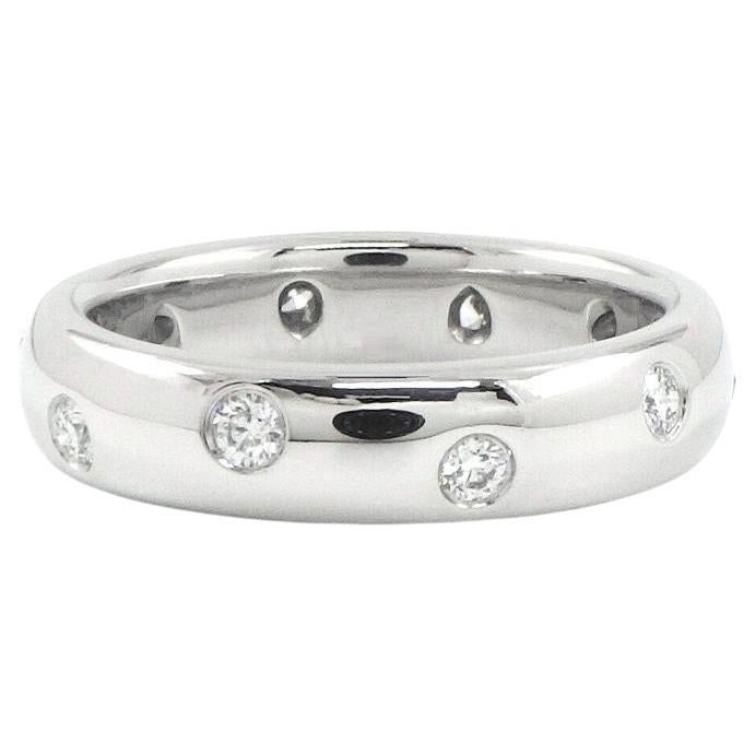 TIFFANY & Co. Anillo Etoile Platino Diamante 4mm 4 en venta