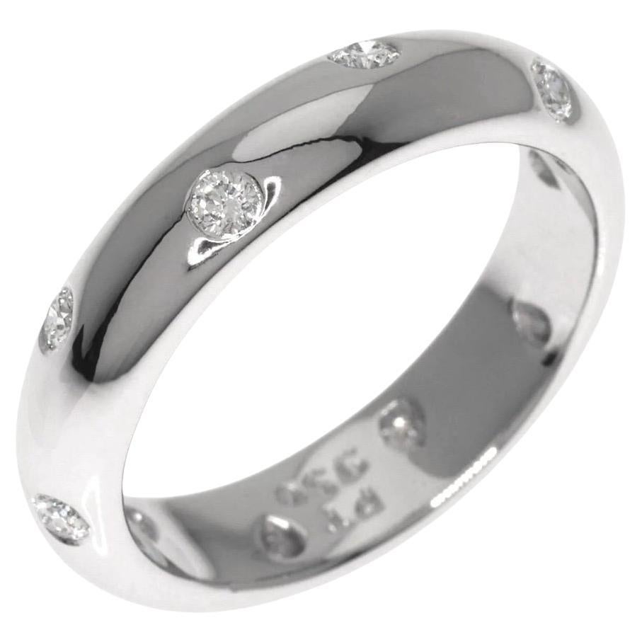 TIFFANY & Co. Anillo Etoile Platino Diamante 4 mm 5
