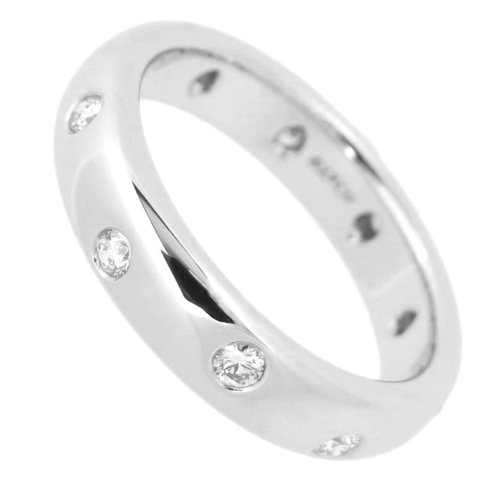 Donna TIFFANY & Co. Anello Etoile in platino con diamante da 4 mm, 5,5 &New in vendita