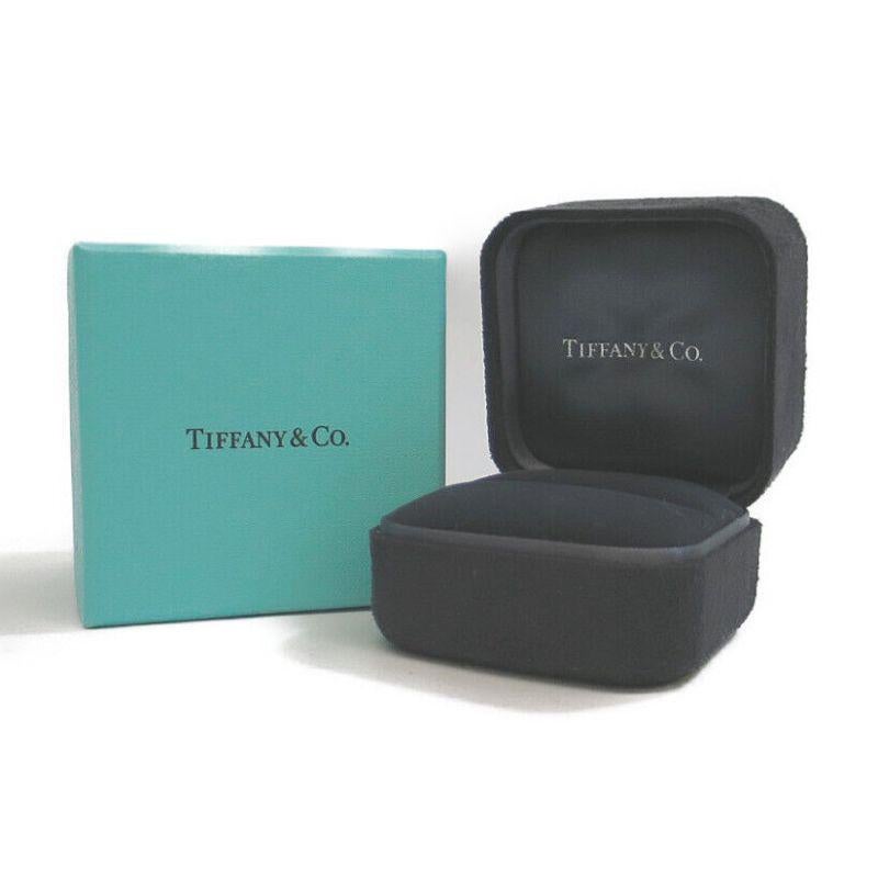 Women's TIFFANY & Co. Etoile Platinum Diamond 4mm Band Ring 6.5 For Sale