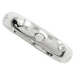 TIFFANY & Co. Anello Etoile in platino con diamante da 4 mm 6.5