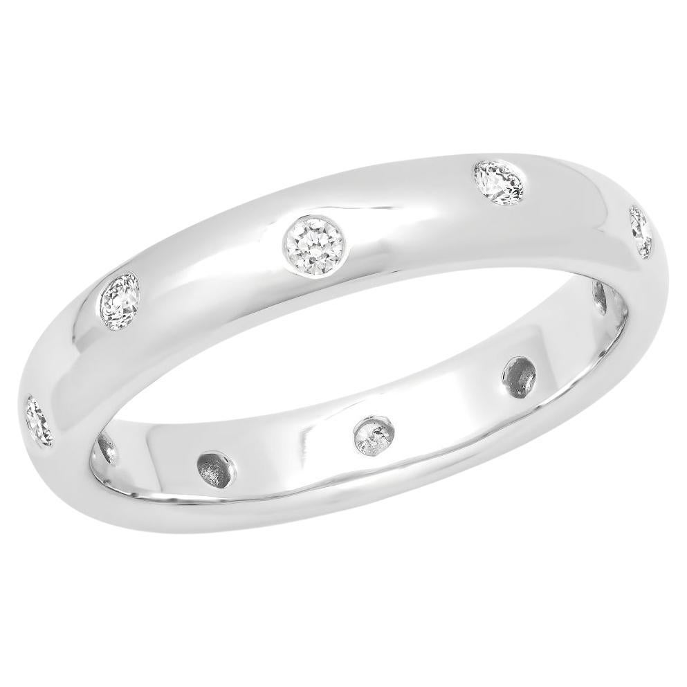 TIFFANY 
Co. Anello Etoile in platino con diamante da 4 mm 6 in vendita