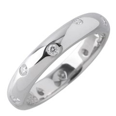 TIFFANY & Co. Anello Etoile in platino con diamante da 4 mm 8,5