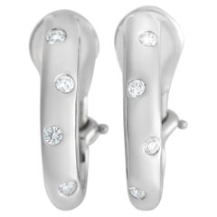 Tiffany & Co. Etoile Platinum Diamond Earrings