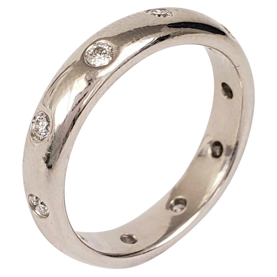 Tiffany & Co. Etoile Platinum Diamond Ring